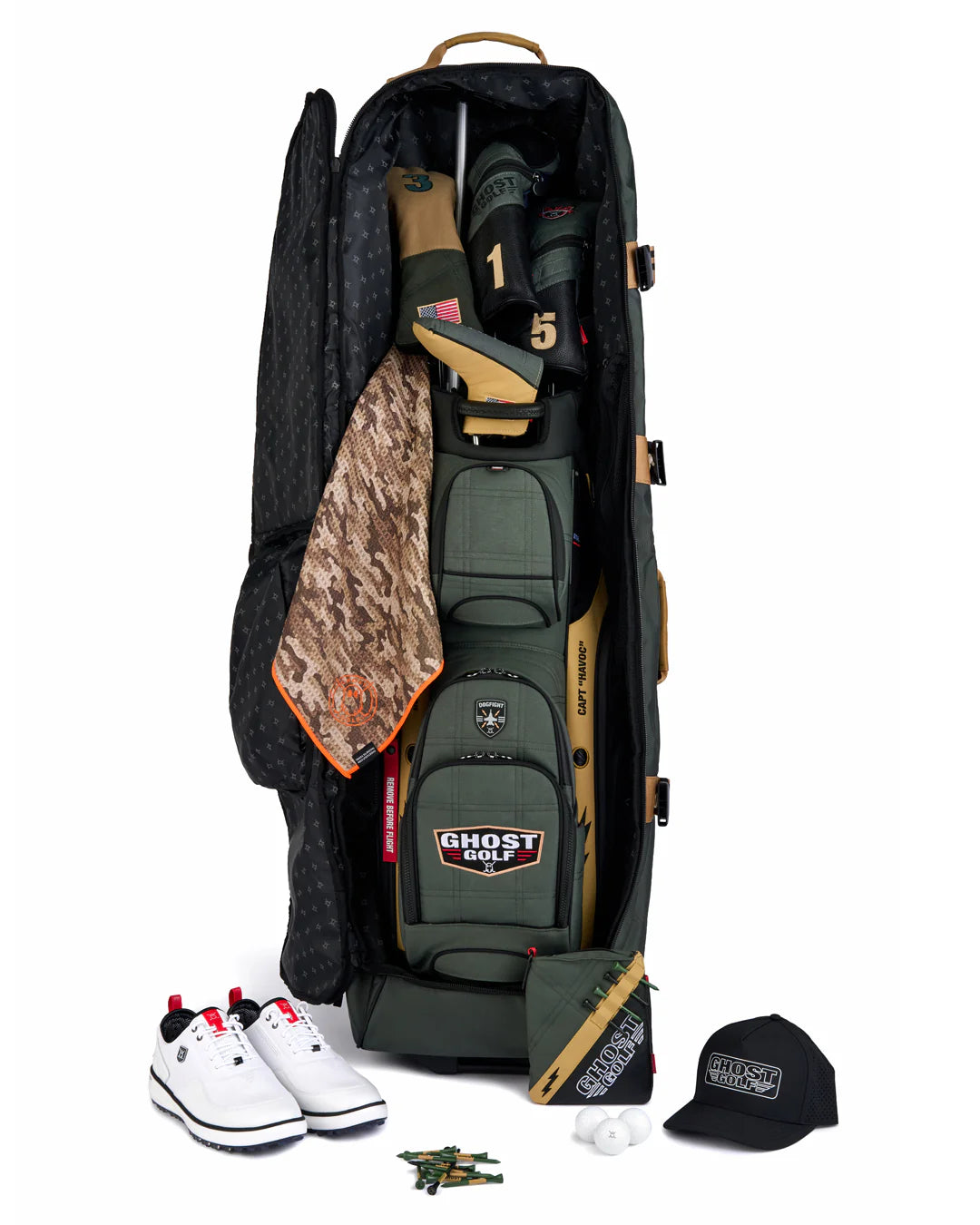 Ghost Golf AWOL Travel Bag DOGFIGHT G-SUIT EDITION