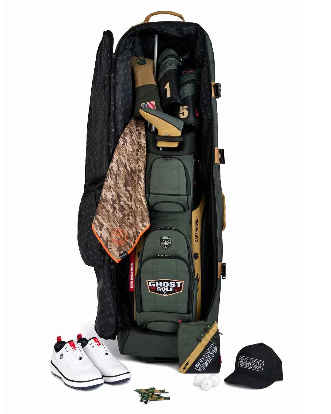 Ghost Golf AWOL Travel Bag DOGFIGHT G-SUIT EDITION