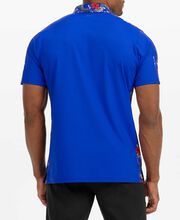 NEW Limited Edition PXG MALE Aloha 24 Polo - BLUE (Athletic Fit, Asian Cut)