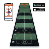 NEW WellPutt Putting Mat (10ft/ 3M) + Manual + Box
