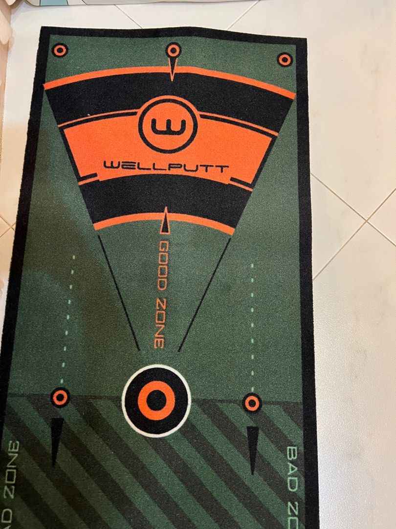 NEW WellPutt Putting Mat (10ft/ 3M) + Manual + Box