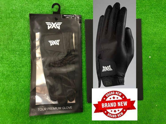 NEW PXG Black Leather Golf Glove (M Size)