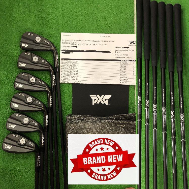 NEW PXG GEN4 0311XP (5-W) Darkness Forged Irons [6 Pieces 