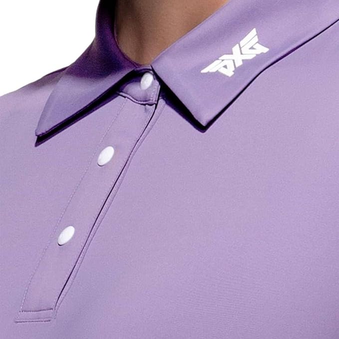 NEW PXG Female RP Signature Polo - Purple (Athletic Fit, Asian Cut)
