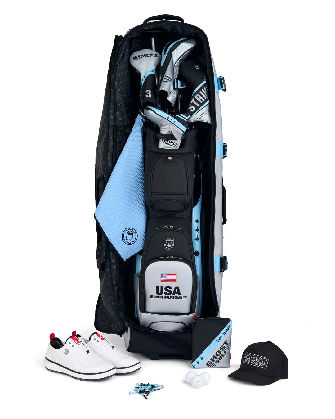 Ghost Golf AWOL Travel Bag DOGFIGHT STRIKER EDITION