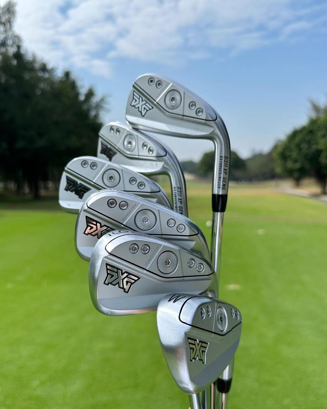 NEW PXG GEN6 0311 XP/P DOUBLE Chrome Irons [FREE Shaft + PXG Grip]
