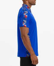 NEW Limited Edition PXG MALE Aloha 24 Polo - BLUE (Athletic Fit, Asian Cut)