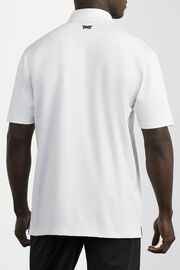 NEW PXG Male BP Signature Polo - White (Athletic Fit, Asian Cut)