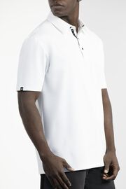 NEW PXG Male BP Signature Polo - White (Athletic Fit, Asian Cut)