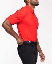 NEW PXG Male BP Signature Polo - Red (Athletic Fit, Asian Cut)