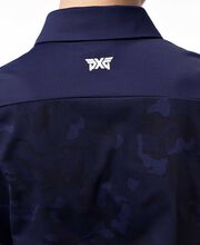 NEW PXG Female Fairway Camo Polo - Navy (Athletic Fit, Asian Cut)