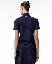NEW PXG Female Fairway Camo Polo - Navy (Athletic Fit, Asian Cut)