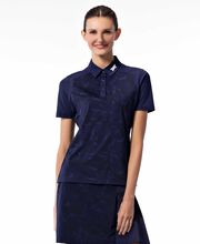 NEW PXG Female Fairway Camo Polo - Navy (Athletic Fit, Asian Cut)