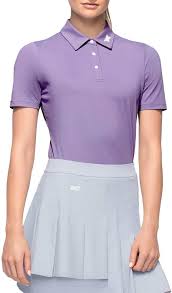 NEW PXG Female RP Signature Polo - Purple (Athletic Fit, Asian Cut)