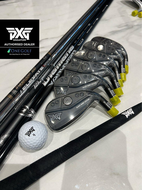 NEW PXG GEN6 0311 XP/P Black Hawk Edition Irons [FREE Shaft + PXG Grip]