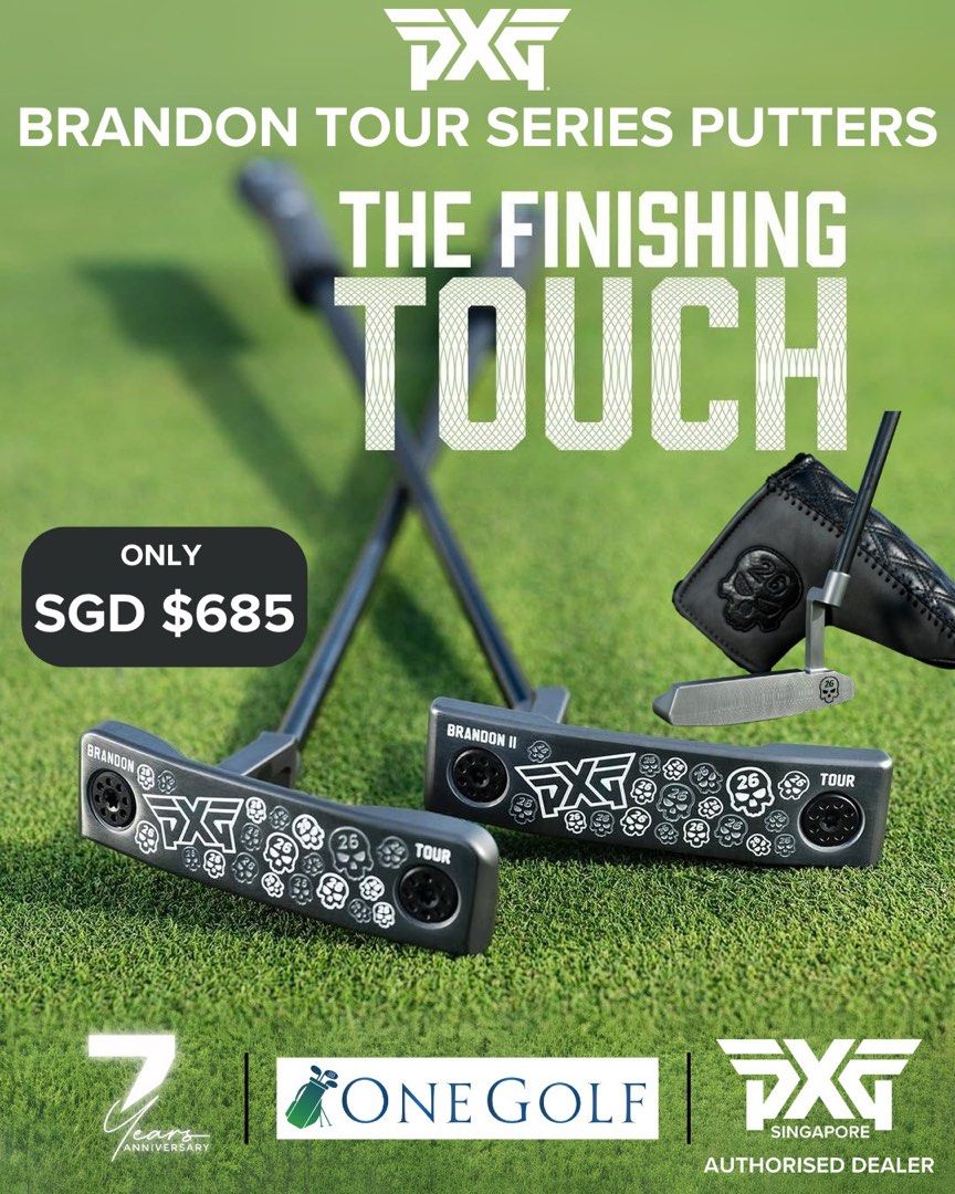 NEW 2025 PXG Tour Series Milled Putter Brandon & Brandon II