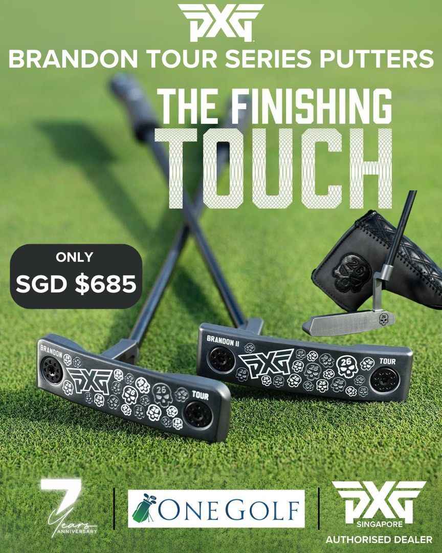NEW 2025 PXG Tour Series Milled Putter Brandon & Brandon II