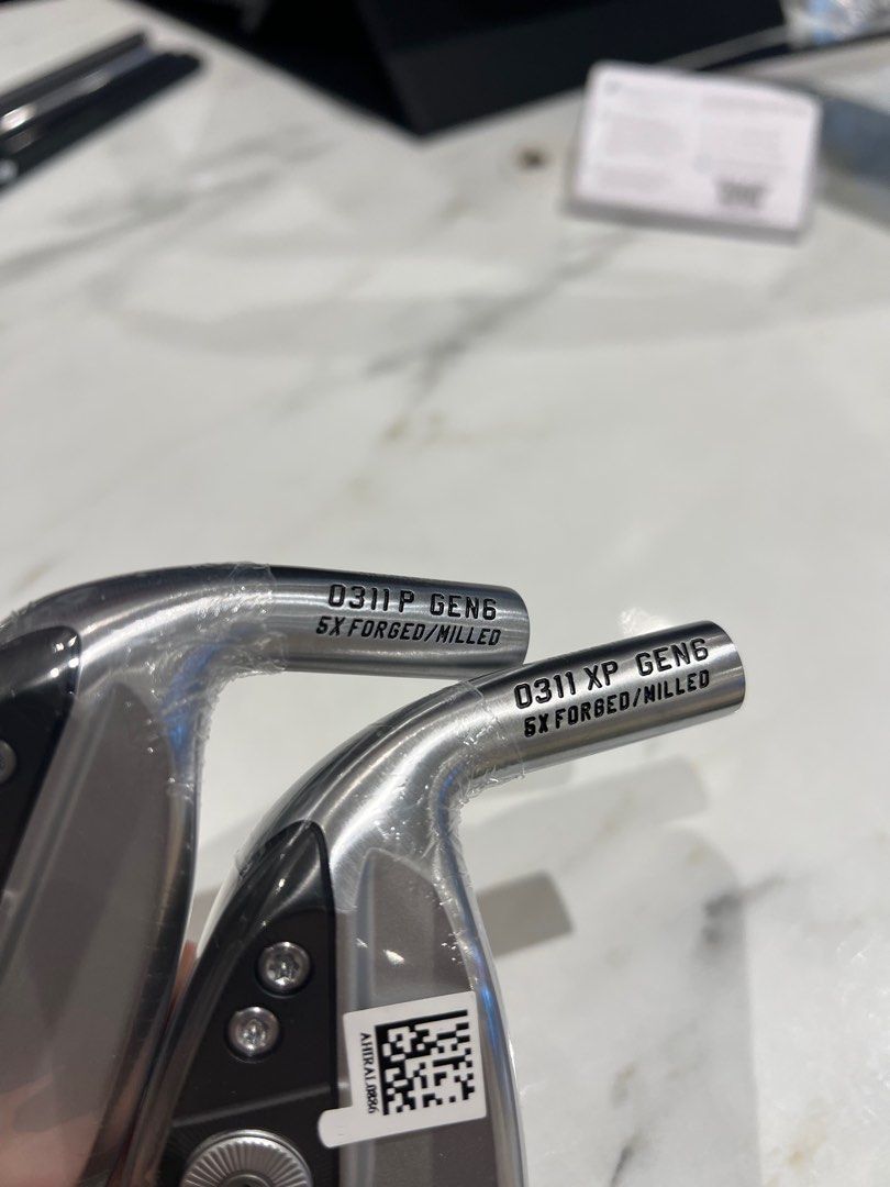 NEW PXG GEN6 0311 XP/P 2-Tone Chrome Irons [FREE Shaft + PXG Grip]
