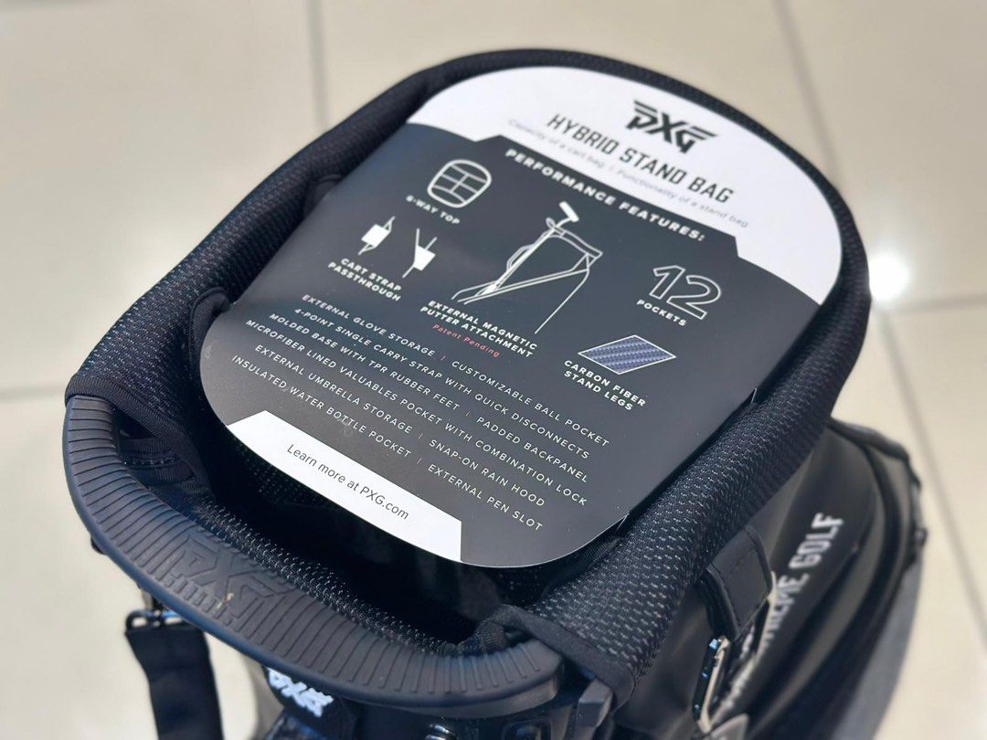 NEW PXG Hybrid Stand Bag (Heather Grey)