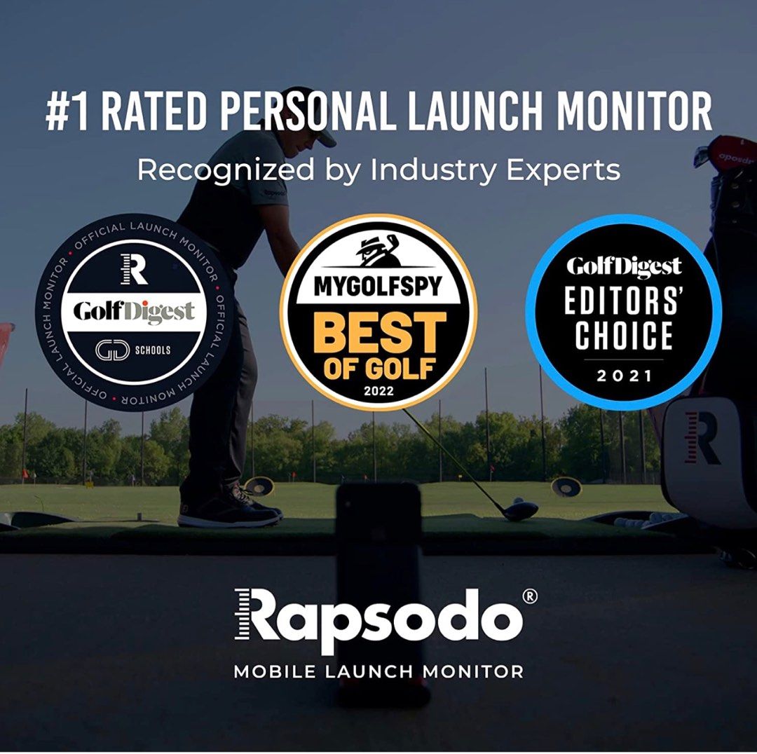 NEW Rapsodo MLM Golf Launch Monitor + Warranty