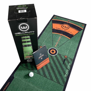 NEW WellPutt Putting Mat (10ft/ 3M) + Manual + Box – onegolfsg