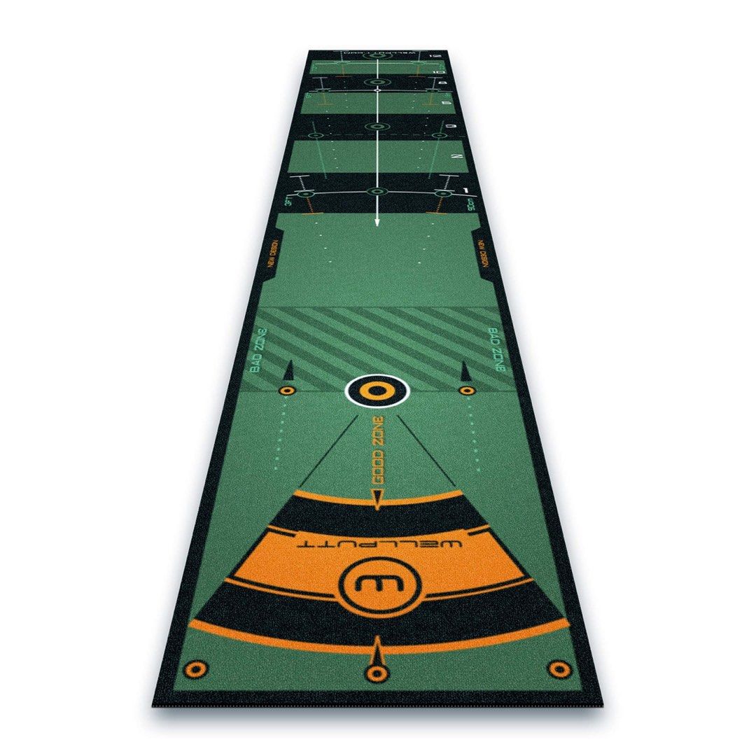 NEW WellPutt Putting Mat (10ft/ 3M) + Manual + Box – onegolfsg