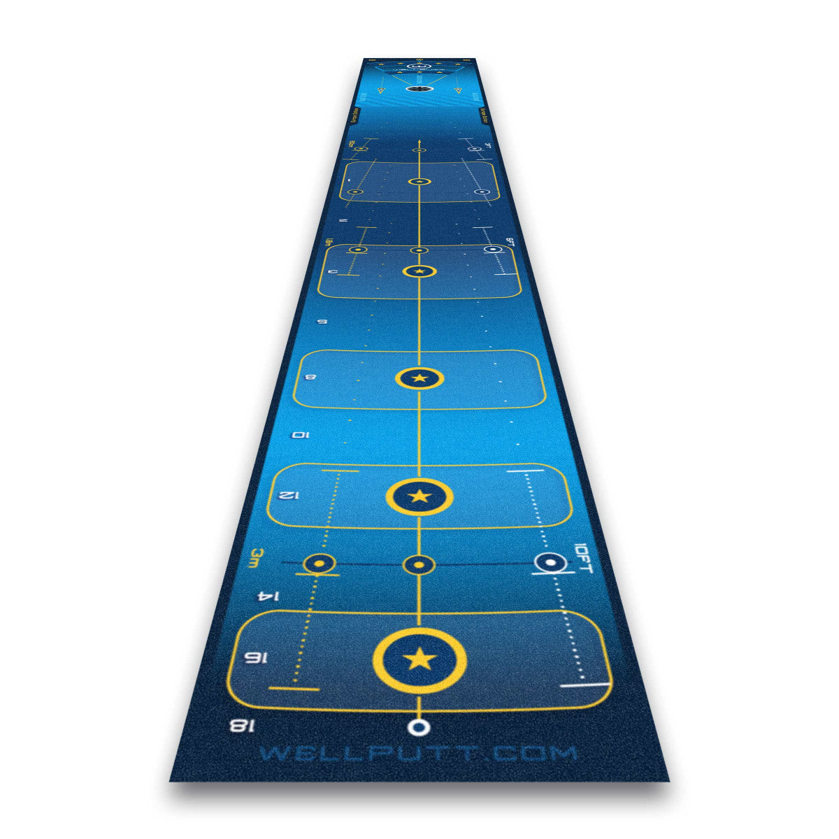 NEW WellPutt 4m Putting Mat - Europe Edition Putting Mat + Manual + Box
