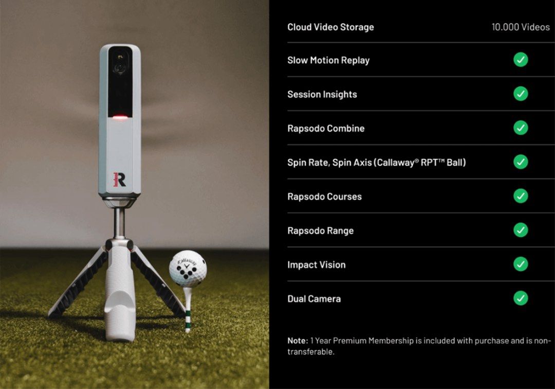 NEW Rapsodo MLM2 PRO Launch Monitor + Golf Simulator (**LOCAL AUTHORISED AGENT**) (FULL LOCAL WARRANTY + Aftercare)