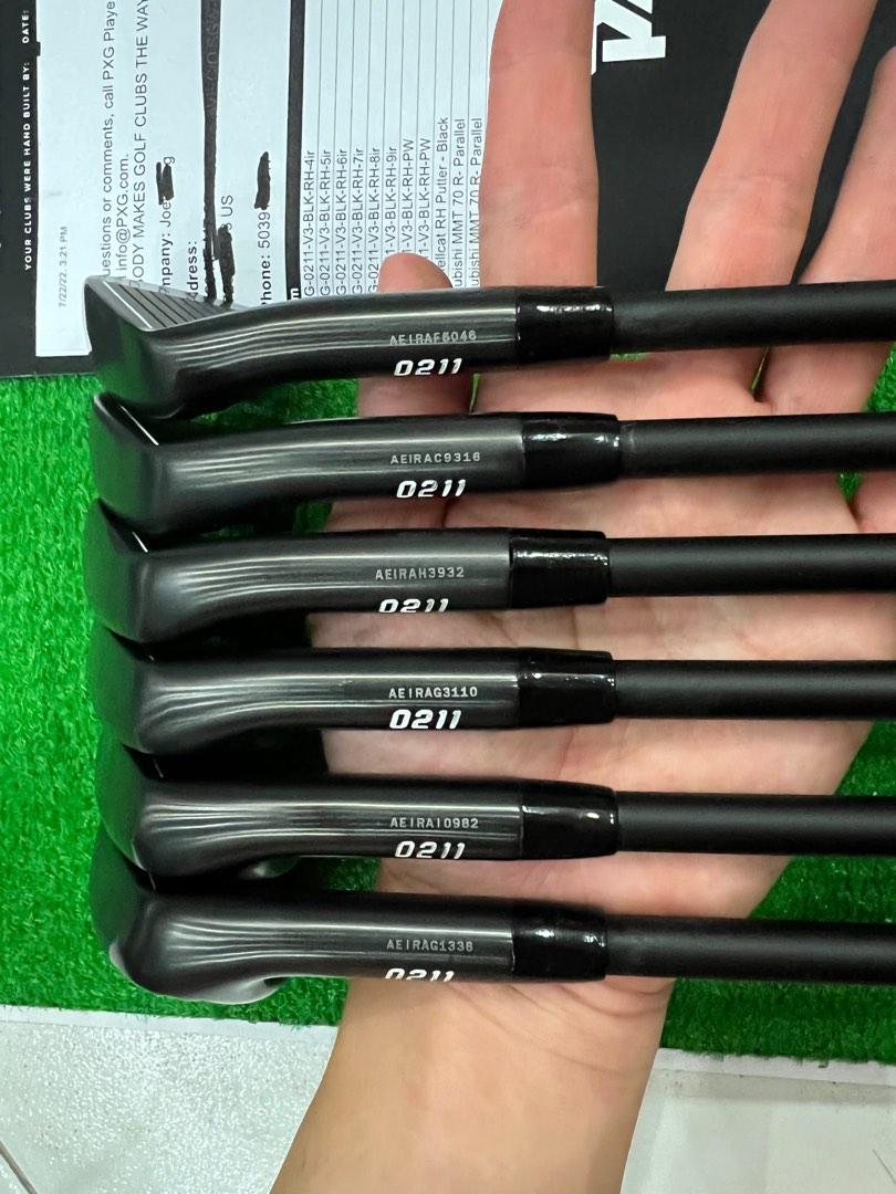 PXG 0211 XCOR2 アイアン Black(ブラック) 単品(4I 5I GW SW LW) Diamana Thump IRON ディアマナ サンプIRON 三菱ケミカル PXG 0211 XCOR2 Xtreme Dark Iron Set (D-82545493647)