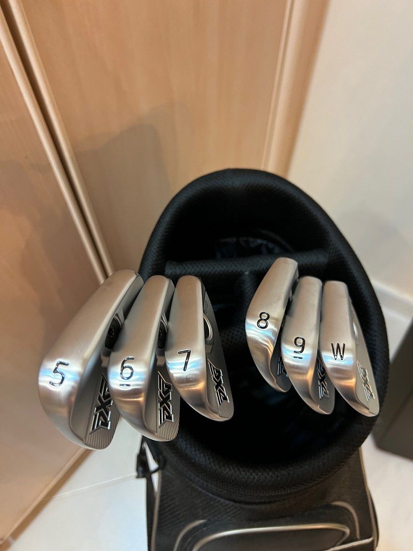 NEW PXG 0317ST Triple Forged Milled Irons (5-P) [6 Pieces] (With Premium KBS Tour Lite Stiff Flex Steel Shafts) [RIGHT HANDED GOLF CLUB]