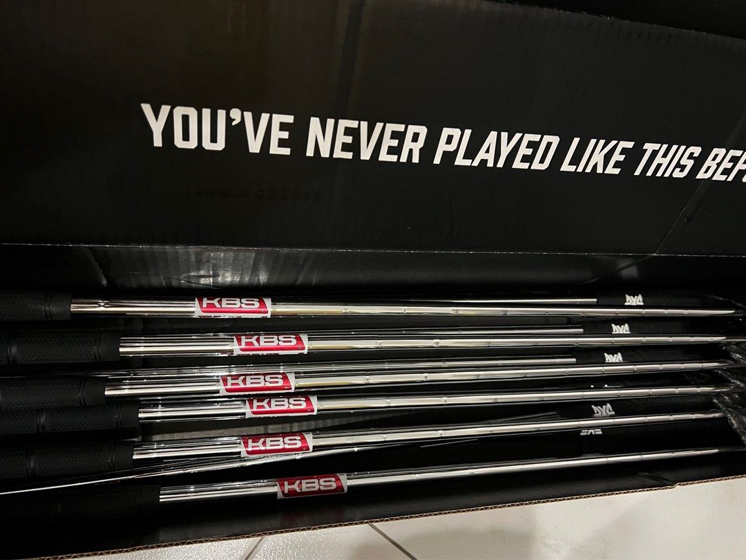 NEW PXG 0317ST Triple Forged Milled Irons (5-P) [6 Pieces] (With Premium KBS Tour Lite Stiff Flex Steel Shafts) [RIGHT HANDED GOLF CLUB]