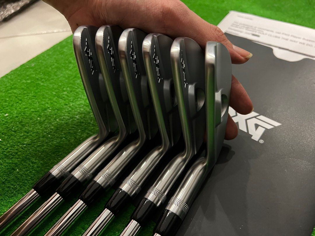 NEW PXG 0317ST Triple Forged Milled Irons (5-P) [6 Pieces] (With Premium KBS Tour Lite Stiff Flex Steel Shafts) [RIGHT HANDED GOLF CLUB]