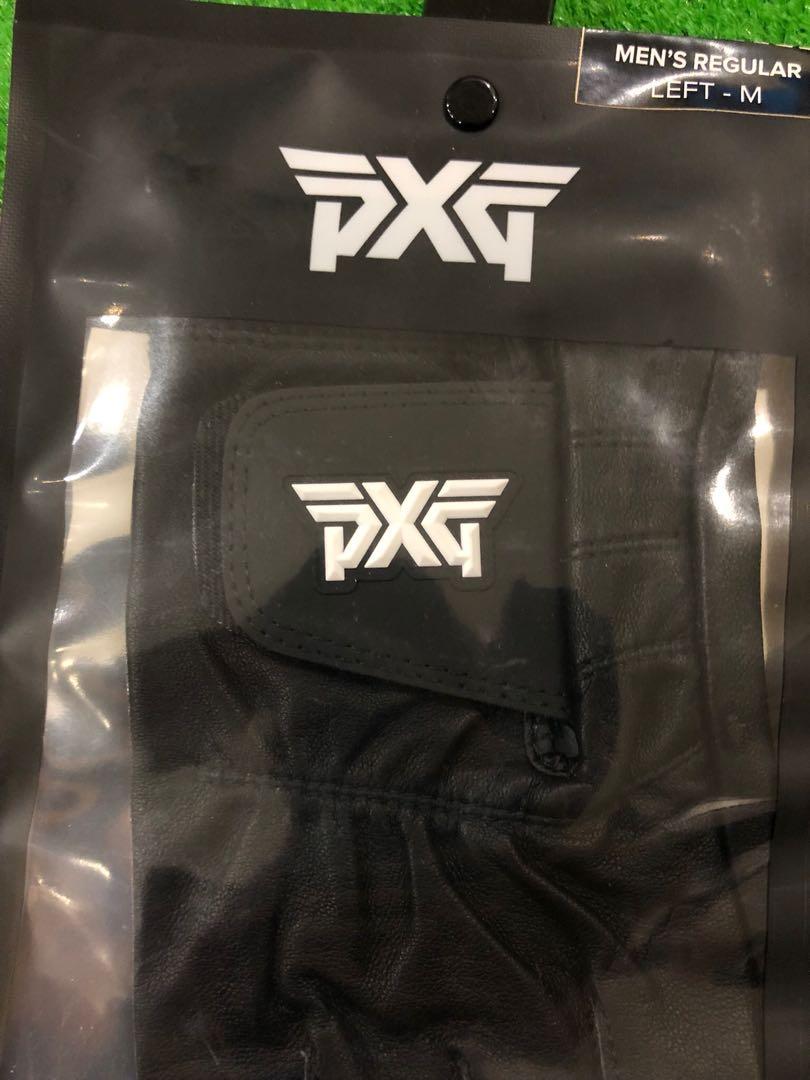 NEW PXG Black Leather Golf Glove (M Size)