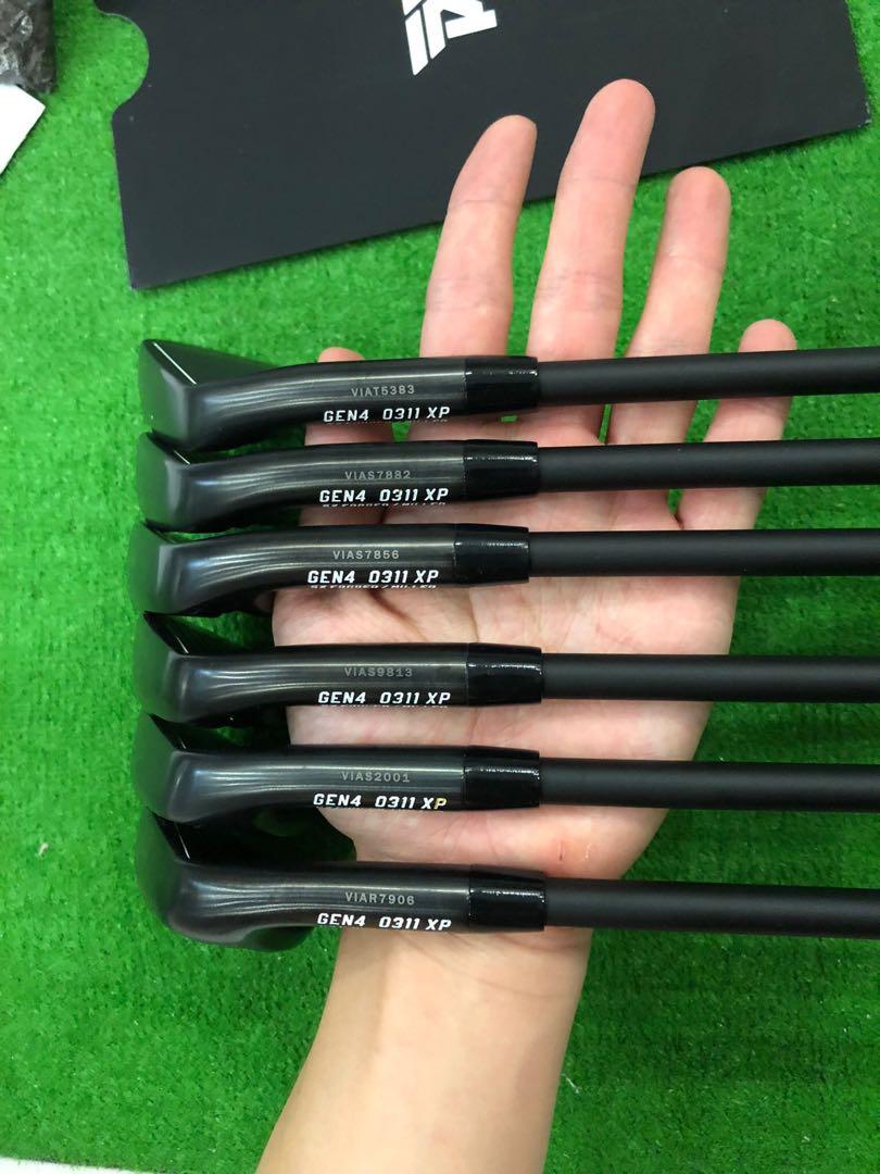 NEW PXG GEN4 0311XP (5-W) Darkness Forged Irons [6 Pieces