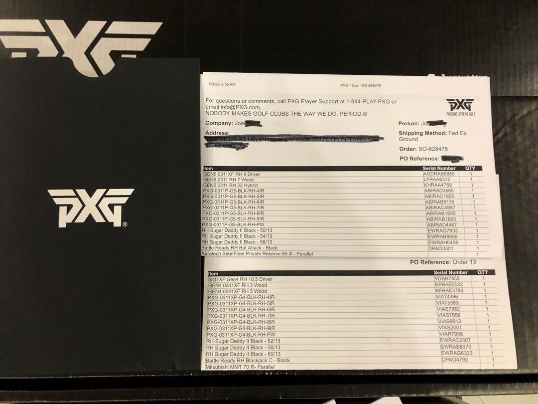 NEW PXG SD II SugarDaddy 50, 52, 54, 56, 58, 60deg DARKNESS 0311 Milled Forged Wedge [RIGHT HANDED GOLF CLUB]