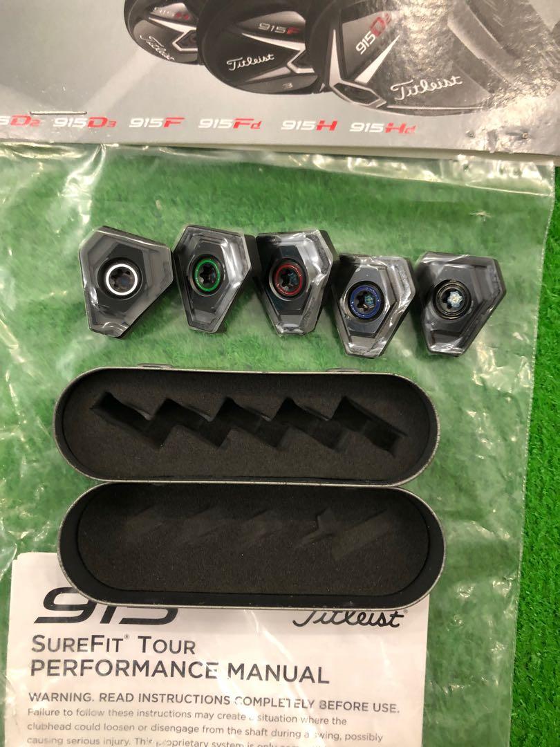 NEW Titleist Weights [915 Driver/ Fairway Wood/ Hybrid & 816 Hybrids], Footjoy Stealth SoftSpikes for Golf Shoes